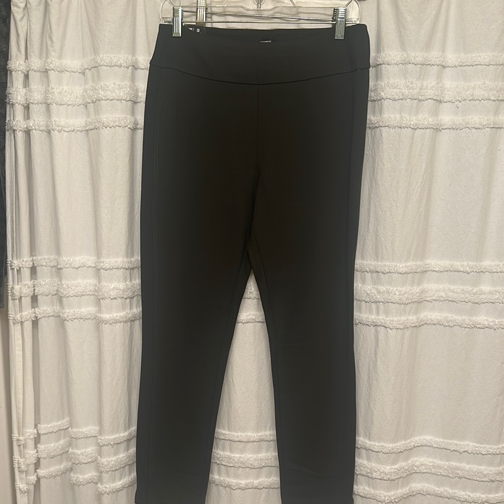 Express Dark Green Ponte Pant